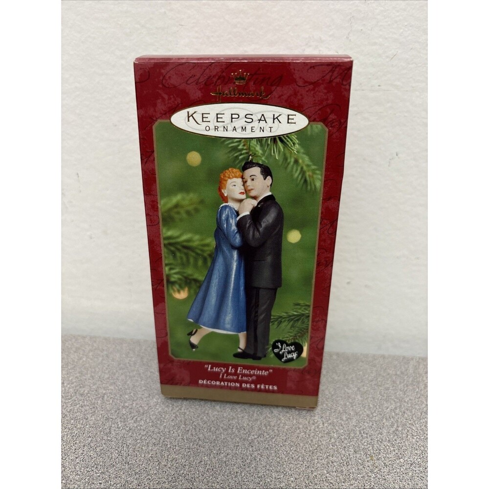 Vintage Hallmark Keepsake Christmas Ornament, 2000 Lucy Es Enceinte